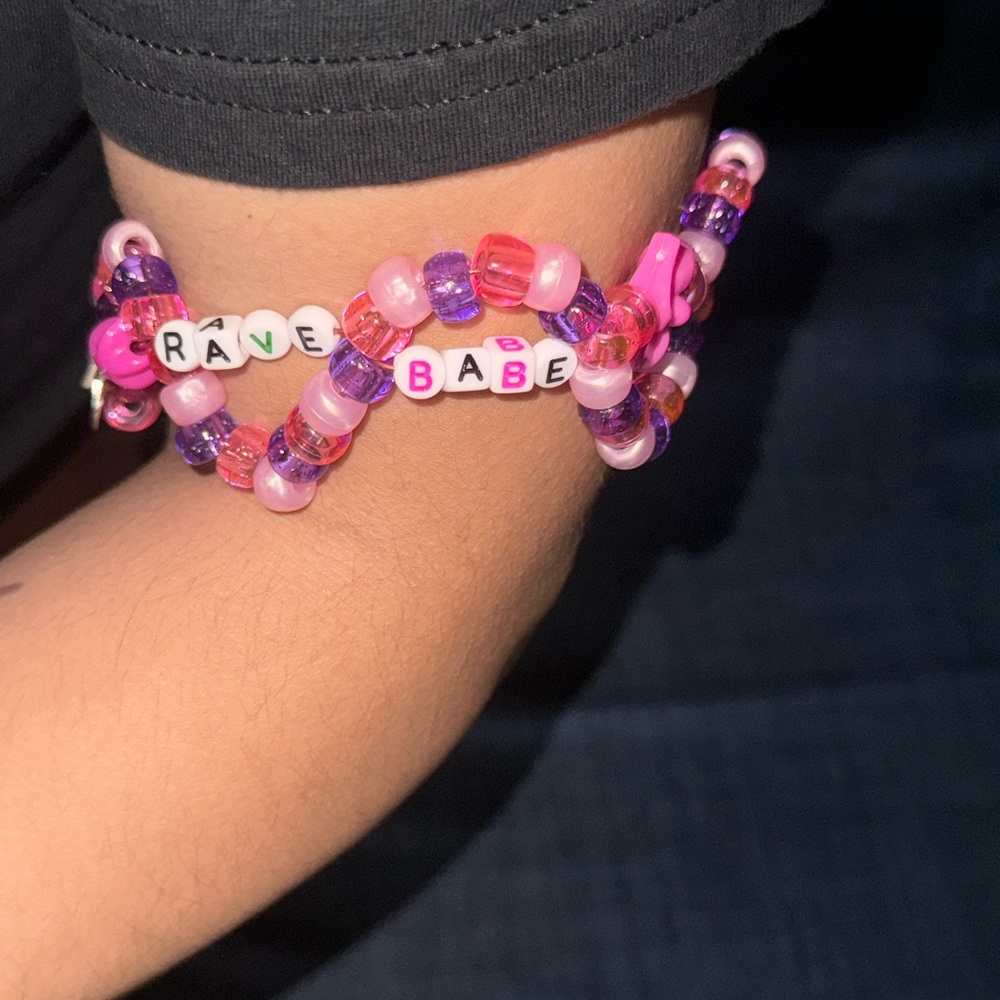 premium rave arm cuff bracelet